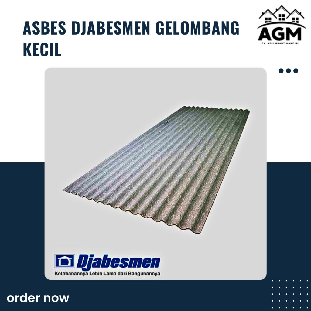 Asbes Djabesmen gelombang kecil