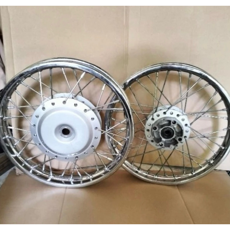 VELG / VELEG / PELEK JARI JARI RUJI SET DEPAN BELAKANG HONDA BEAT PNP SCOPY VARIO LAWAS ORI SECOND C