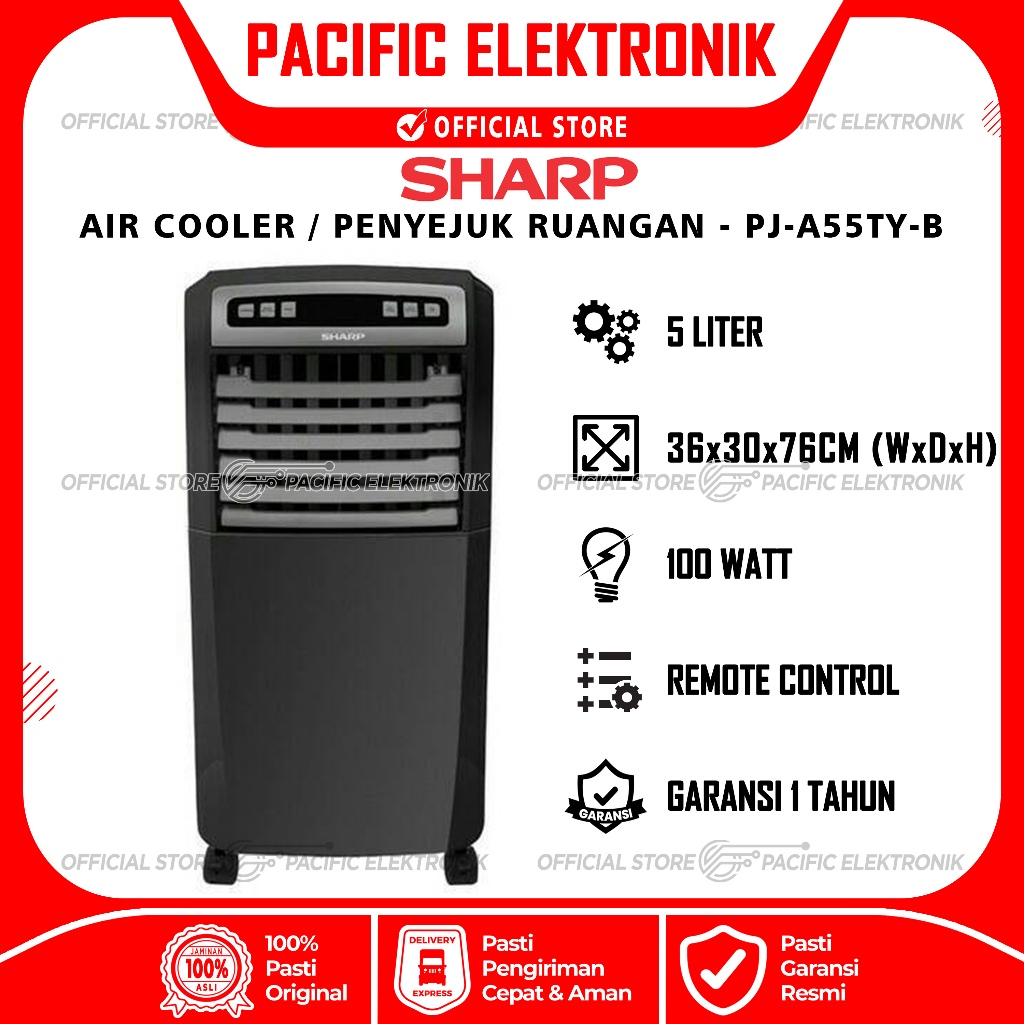 Air Cooler Sharp PJ-A55TY-B / PJA55TY / 55TY