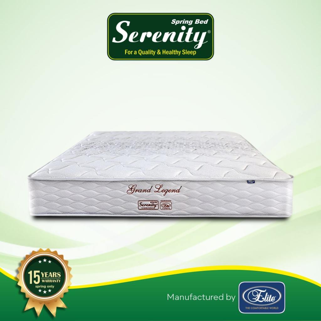 Serenity Springbed Kasur Grand Legend by Elite Springbed