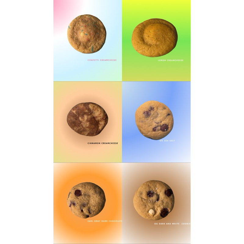 

Soft cookies 1 box isi 4