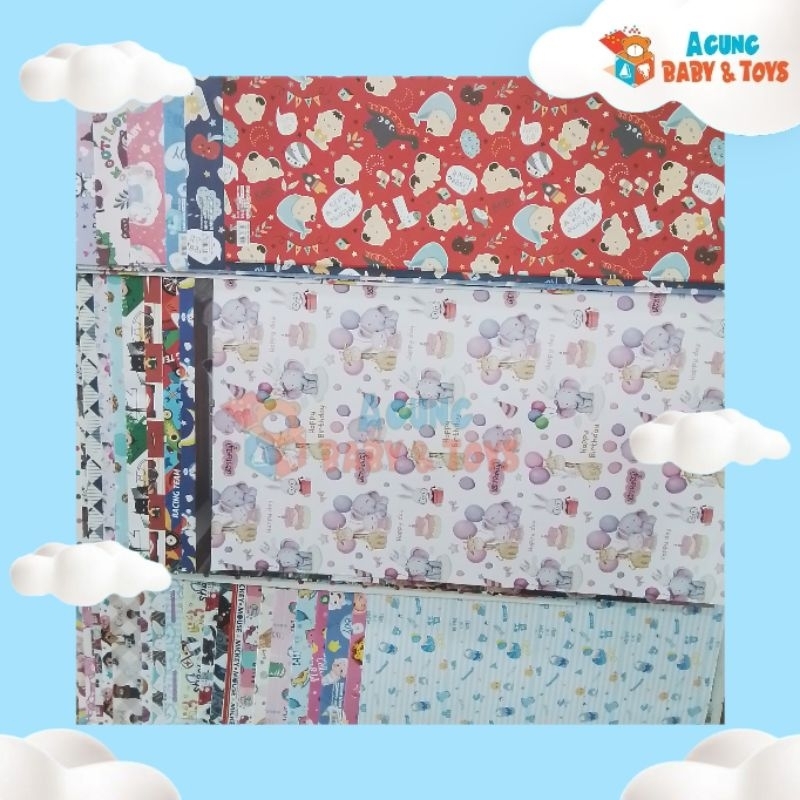 

Kertas kado dan kartu ucapan