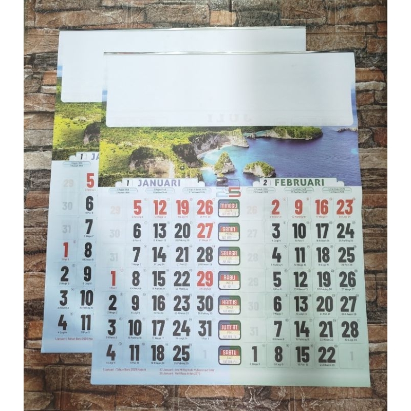 

KALENDER KERJA KRISMON JUMBO GAMBAR TAHUN 2025 ( KERTAS DAUR ULANG )