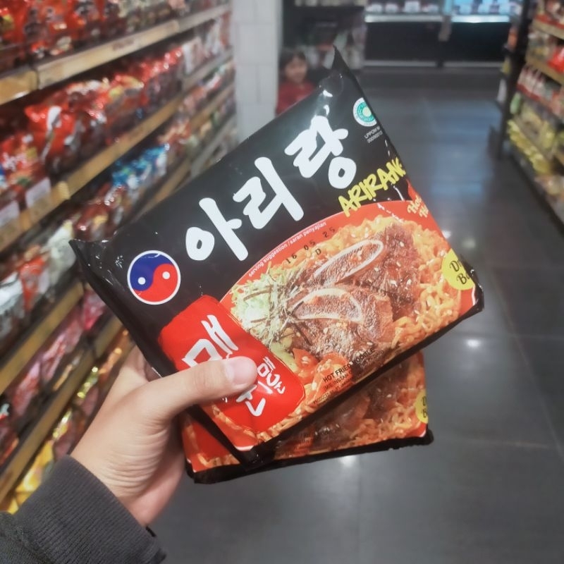

MIE INSTAN KOREA HALAL ARIRANG EXTRA HOT FRIED NOODLE ORIGINAL