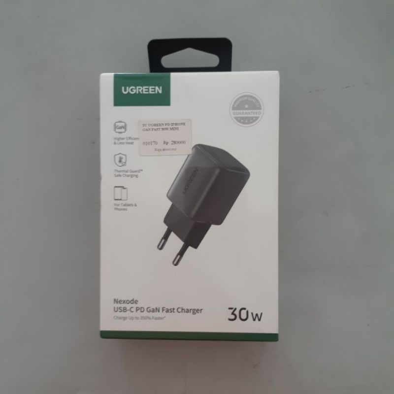 tc ugreen pd iphone gan fast 30w mini