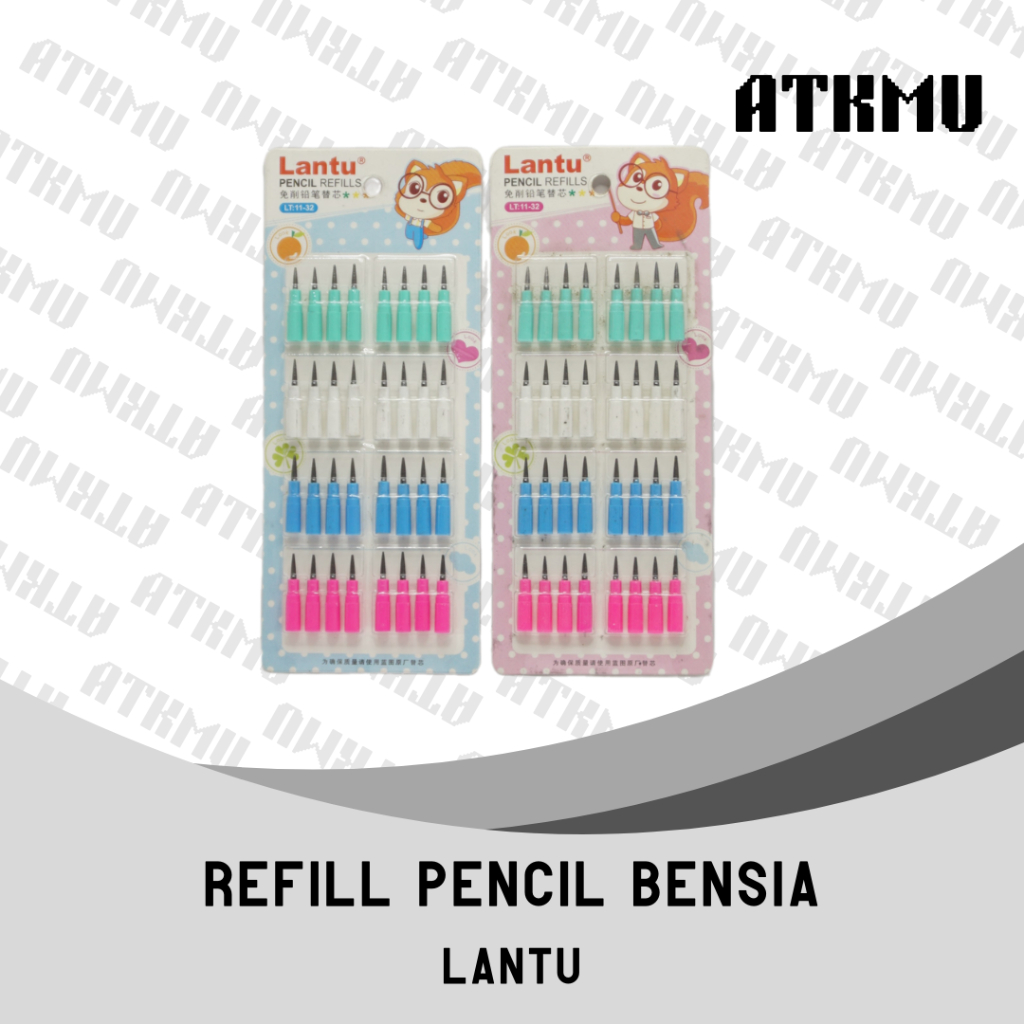 

Refill Pensil Bensia "LANTU" 1 set isi 32 Pcs