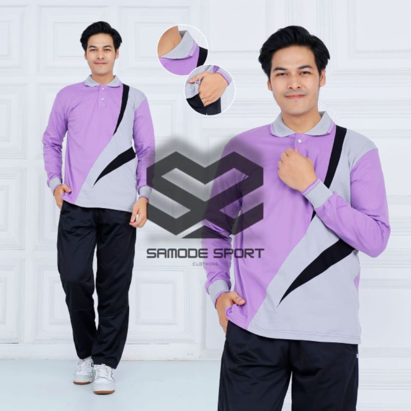 1 set pakaian olahraga dan training tw /setelan olahraga pria wanita terbaru