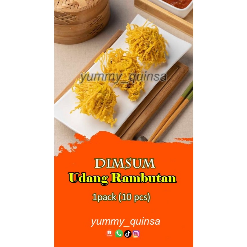 

Dimsum Yummy Frozen-Udang Rambutan (1Pack isi 10pcs)