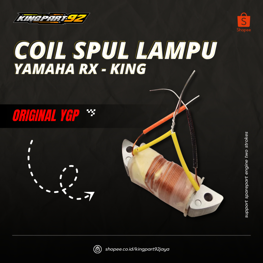 Spul Lampu CDI Rxking Rx King Rx K Original 3KA-81313-00 Asli Yamaha
