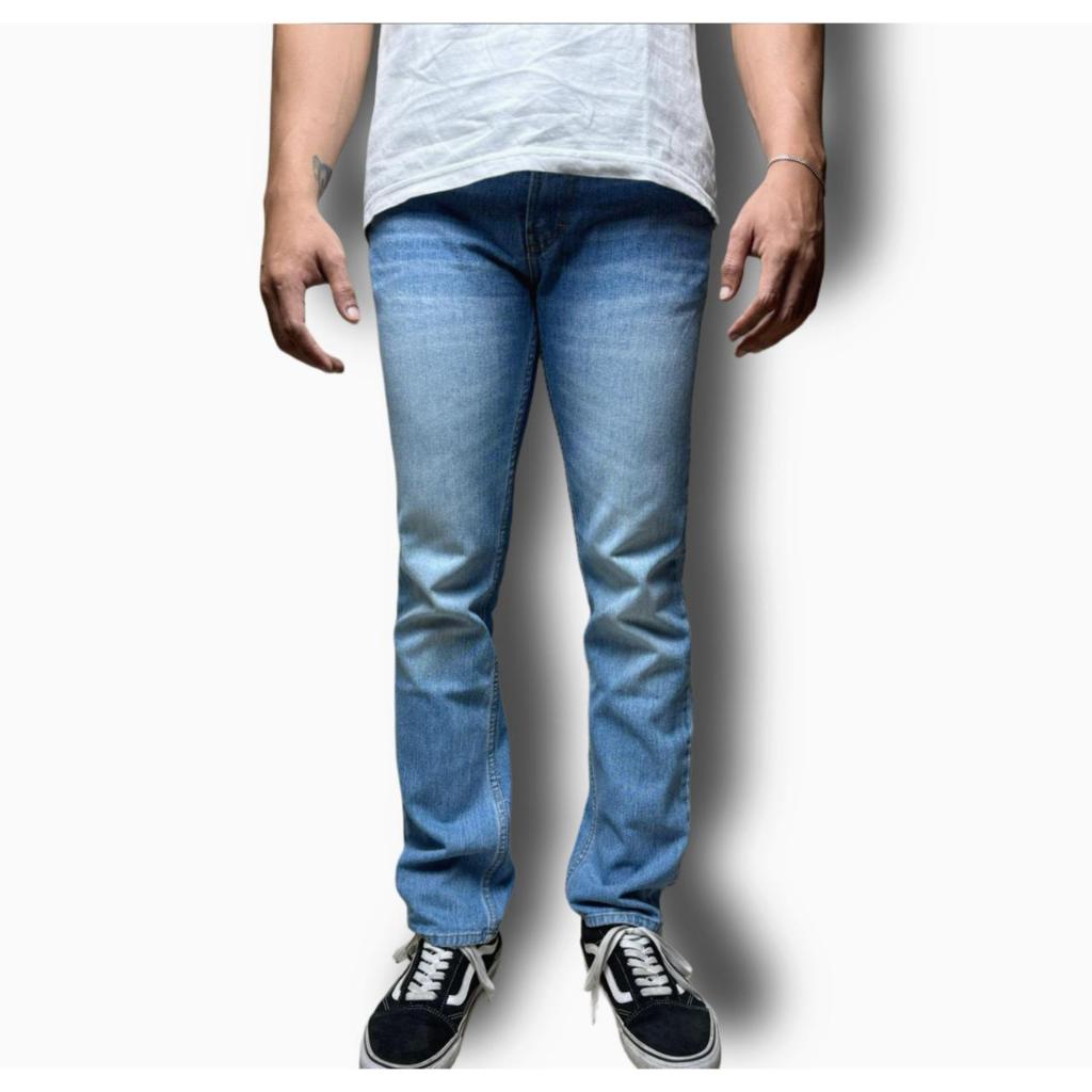 Moiry.id - Celana Jeans Pria Blue Blic