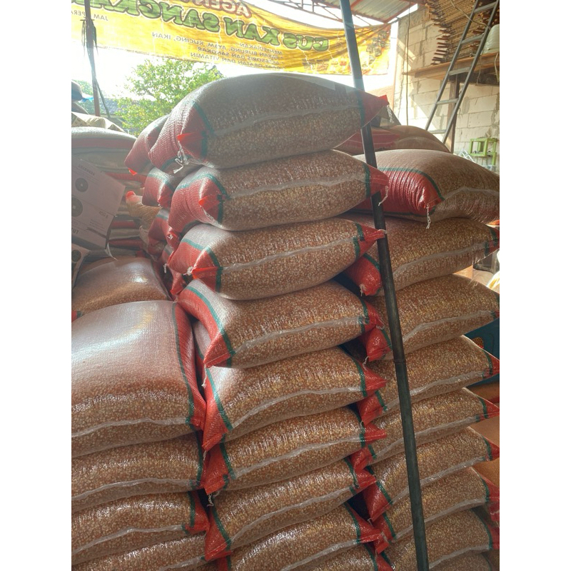 jagung kecil kemasan 25kg pakan ayam burung