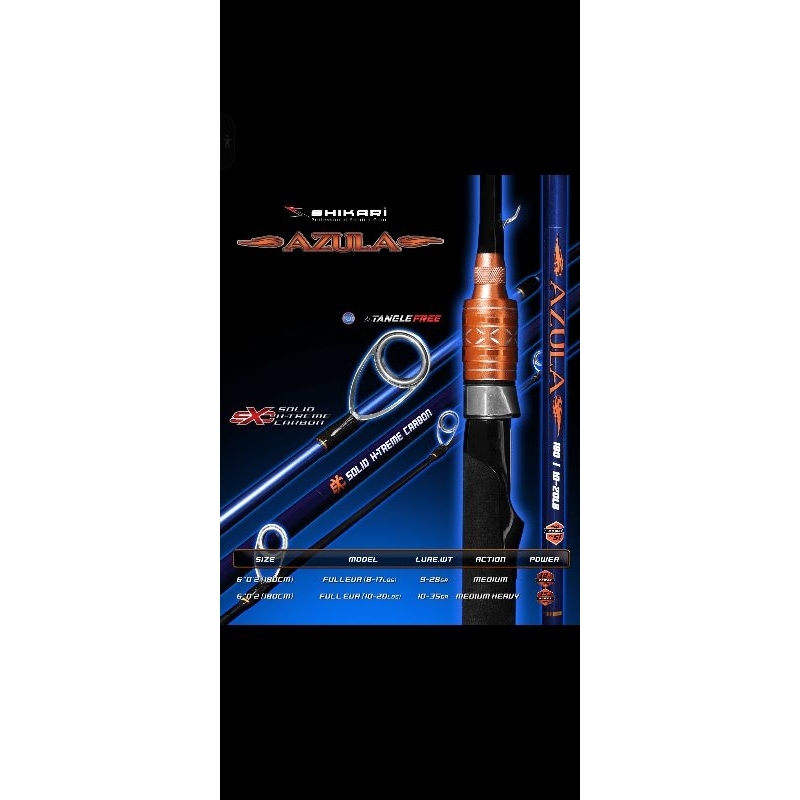 joran carbon daido solid azula 180