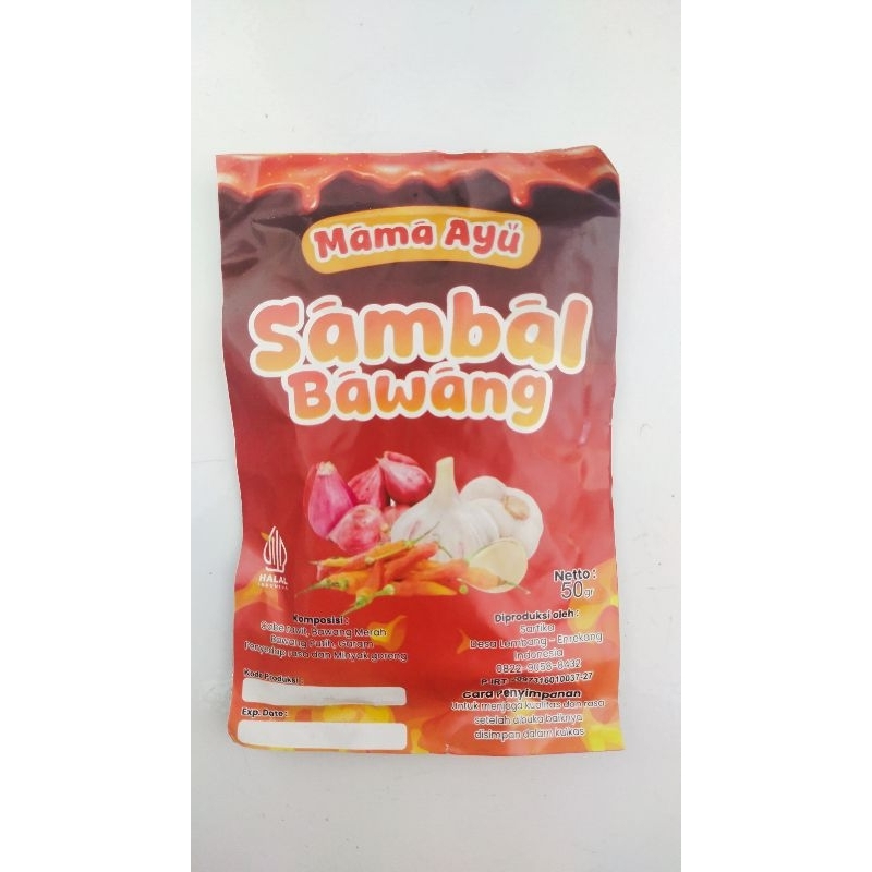 

Sambal Bawang ETIKA sachet