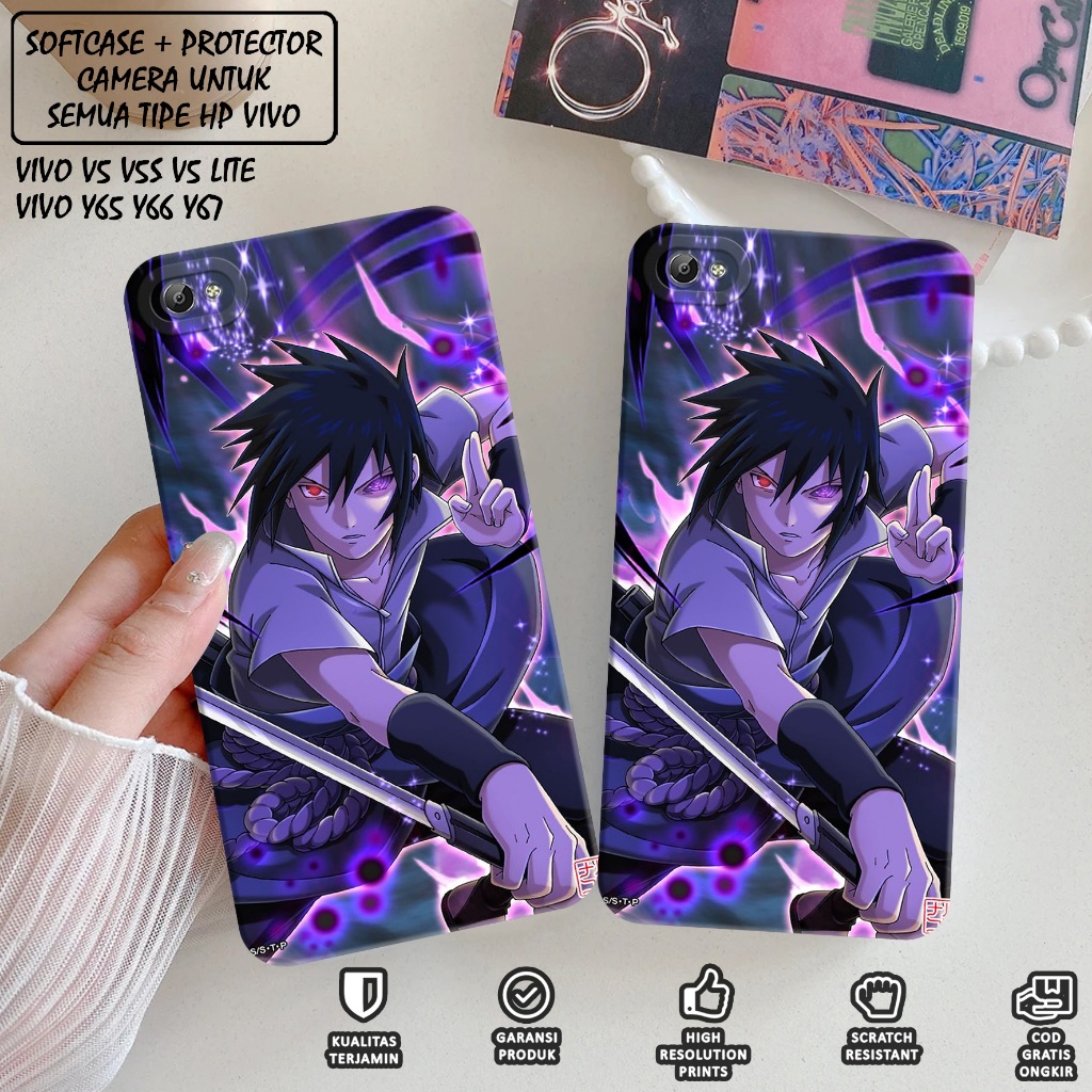 SOFTCASE VIVO 1601 - Case Vivo 1601 - Casing Hp Vivo 1601 Motif NARUTO - Case Hp Vivo 1601 - Casing 