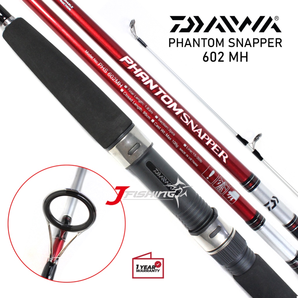 Joran DAIWA Phantom Snapper 17 | 602MH 702MH 802MH | Casting