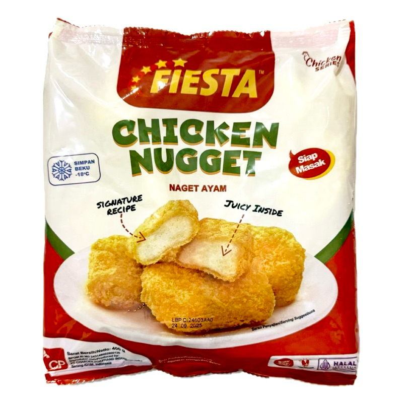 

Fiesta Chicken Nugget Ayam 400g | 200g