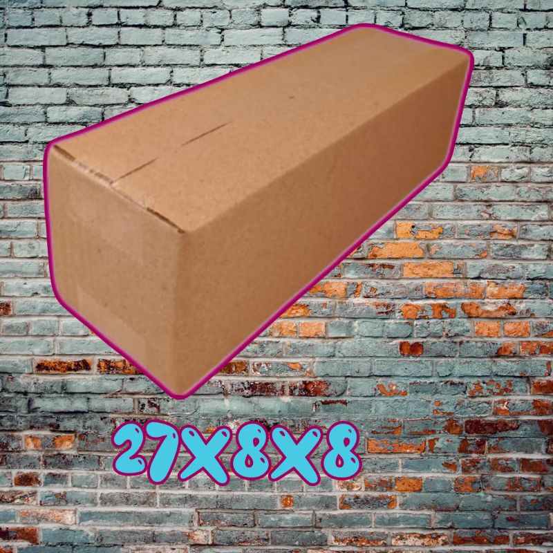 

kardus packing UK 27x8x8 kardus kecil kardus besar