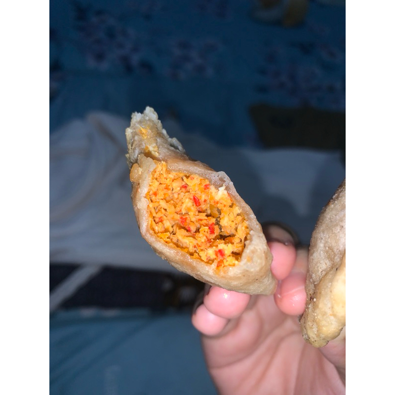 

Cireng Mercon isi ayam PEDAS