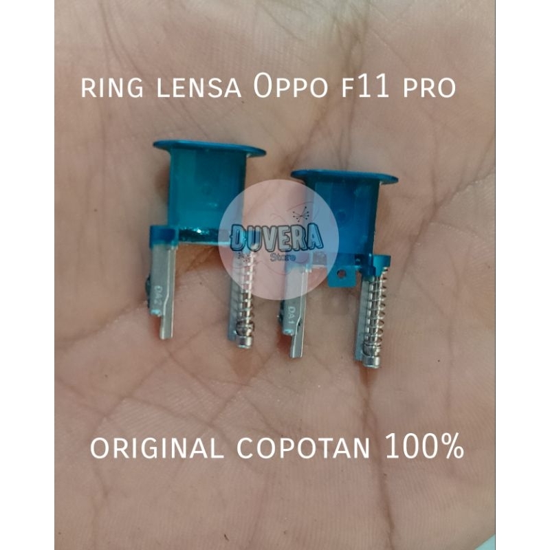 ring lensa dudukan kamera depan Oppo f11 pro original copotan