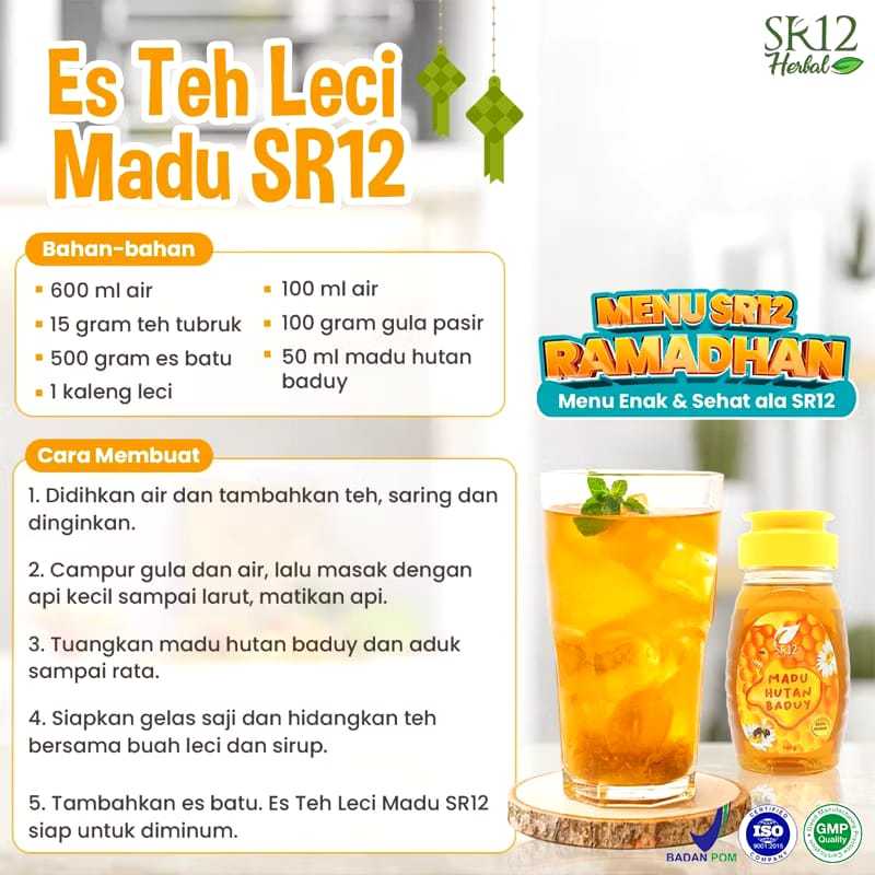 

Madu Hutan Baduy SR12 Meningkatkan daya tahan tubuh dan imunitas