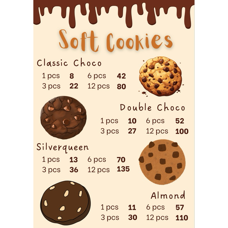 

Soft Cookies (Single)