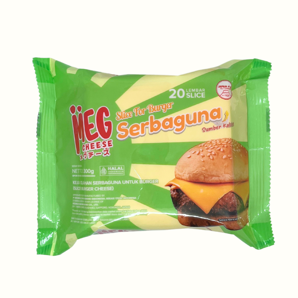 

MEG CHEESE Serbaguna 20 Slice x 12pcs (box)