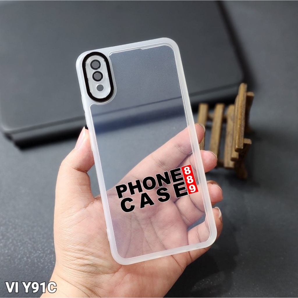 CASE VIVO Y91 VIVO Y91C SOFT CLEAR LENS CAMERA CASE BENING VIVO Y91 VIVO Y91C