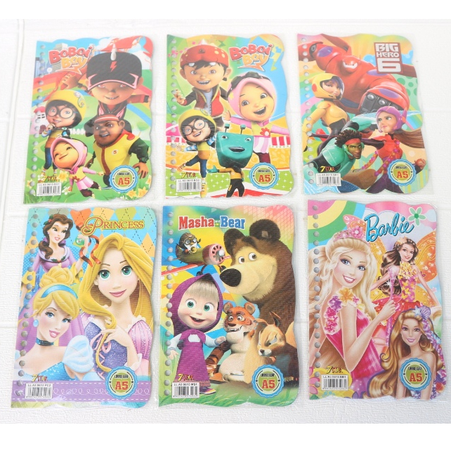 

Isi Kertas Binder Loose Leaf A5 6 Bungkus x 18 lembar Karakter