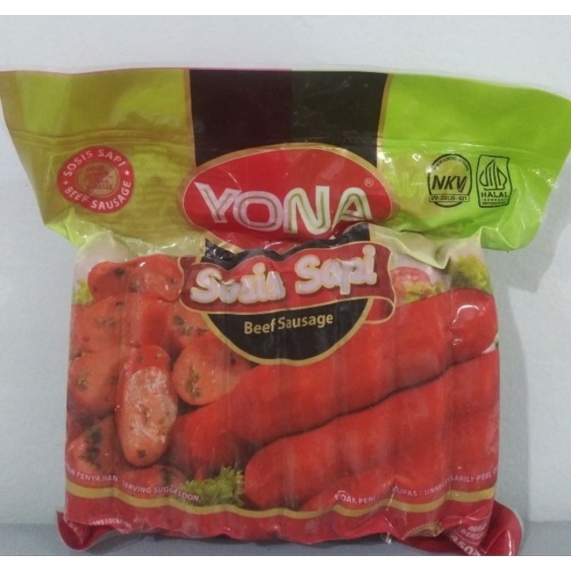 

Yona Sosis Sapi Merah / Sosis Sapi Goreng / Sosis Sapi untuk Seblak