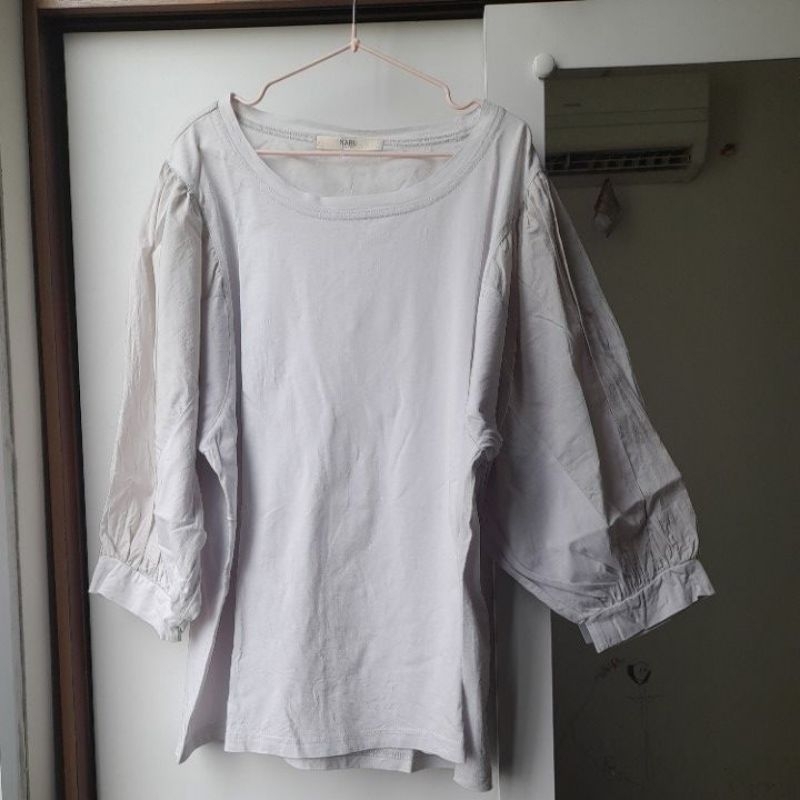 Baju Blouse Wanita Lengan Balon