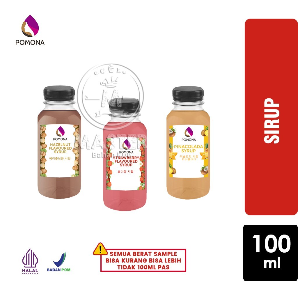 

Sirup Pomona Korea Sample 100ml Repack All Varian [1 pcs]