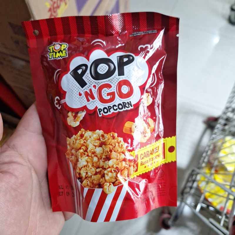 

POPCORN POP N GO 20gram caramel