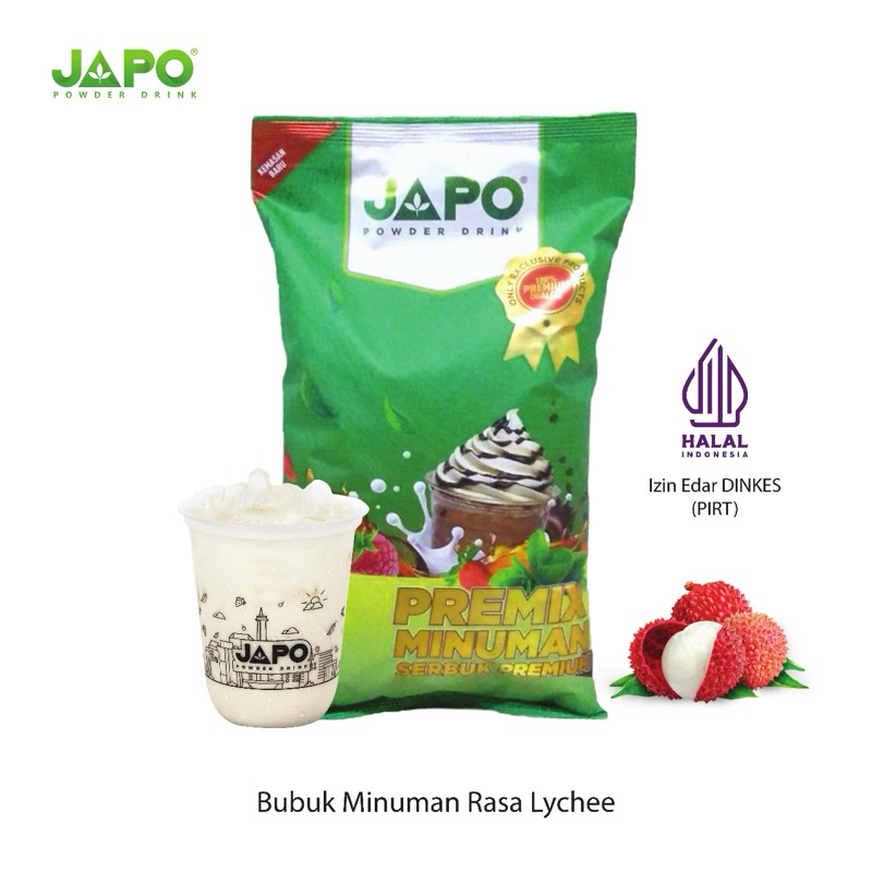 

Bubuk Premium JAPO- Lychee