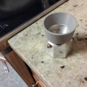 Dosing Funnel for 1 Cup Moka Pot Bialetti Moka Express Aksesoris  untuk 1 Cup Moka Pot Bialetti Moka