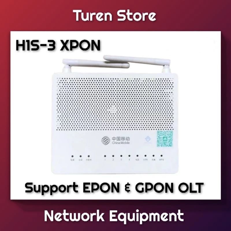 ONT ONU XPON H1S-3 bisa EPON atau GPON support semua OLT support BEKAS