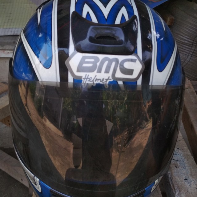 Helm Full Face BMC Biru