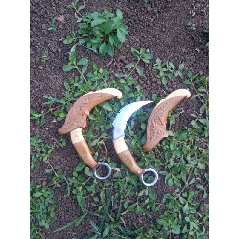 Pisau Kerambit Baja Hss