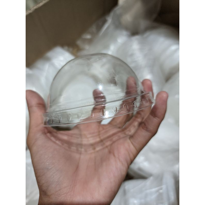 Tutup gelas cup cembung