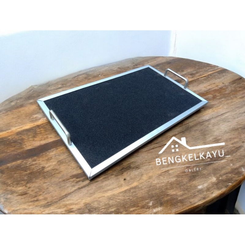 Pedal board efek gitar - pedal board - pedalboard - pedal board kayu - flatboard - flat board - peda