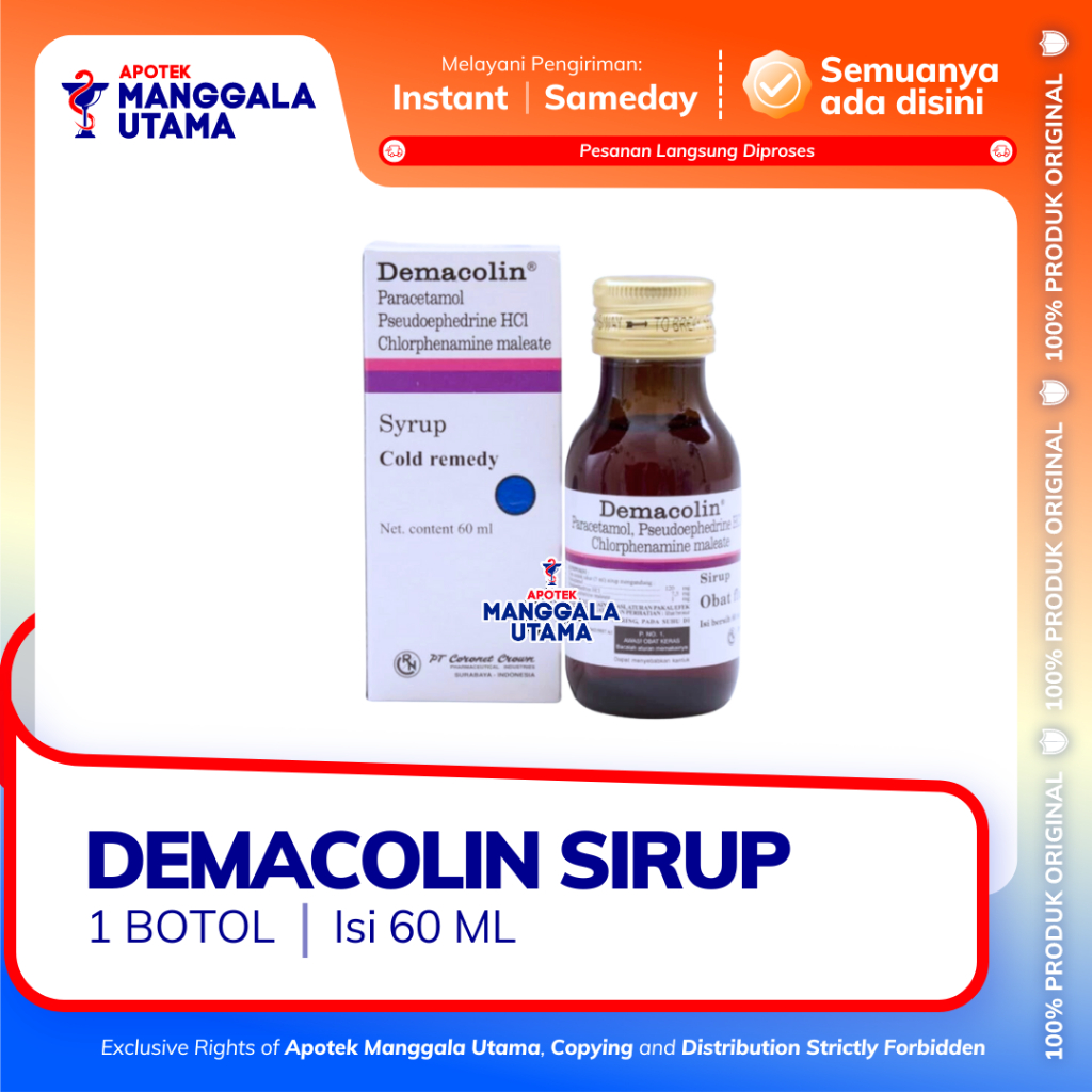 DEMACOLIN SIRUP 60 ML