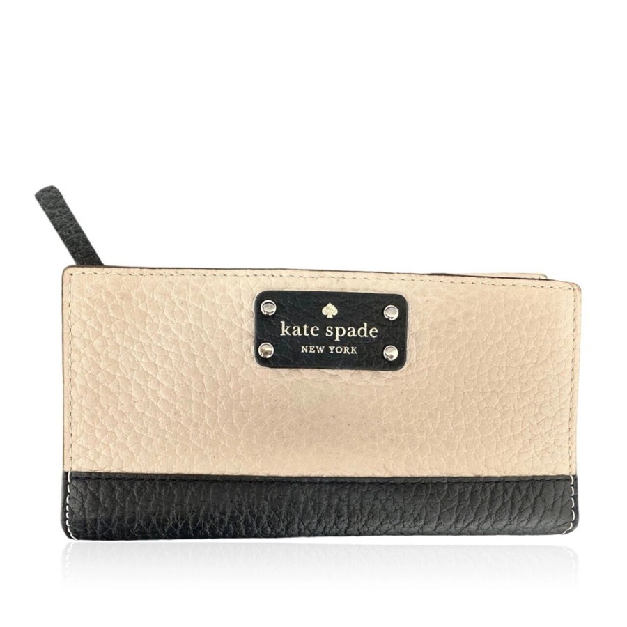 Dompet Branded Wanita KATE SPADE Stacy Wallet Bay Street Leather Original