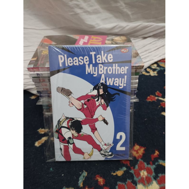 Komik please take my brother away 2 segel / komik please take my brother away vol 2 segel