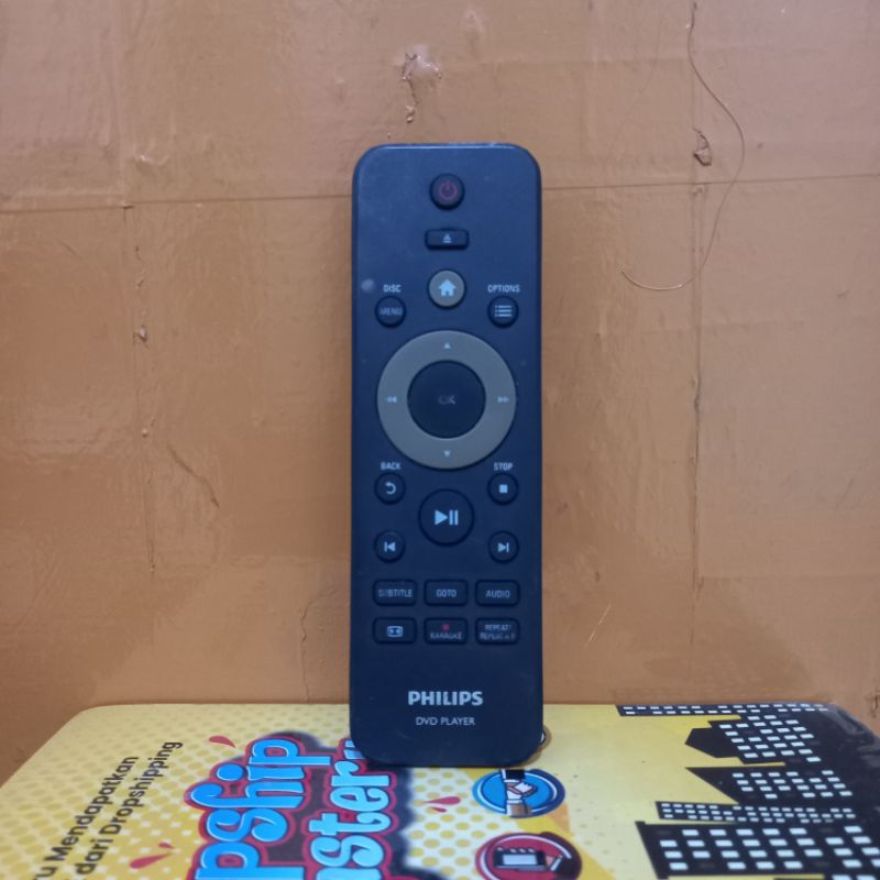 REMOTE ORIGINAL DVD PLAYER KARAOKE PHILIPS