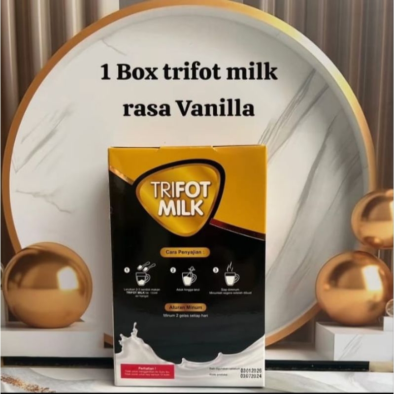 

TRIFOT MILK susu penggemuk badan rasa vanila