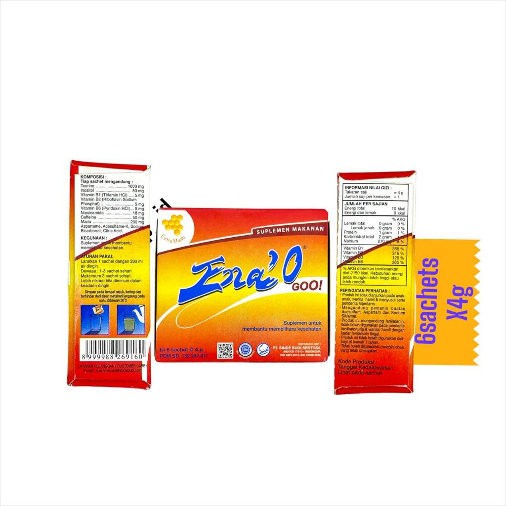 

ENA'O GOO ENAO MINUMAN ENERGY ISI 6 SACHET