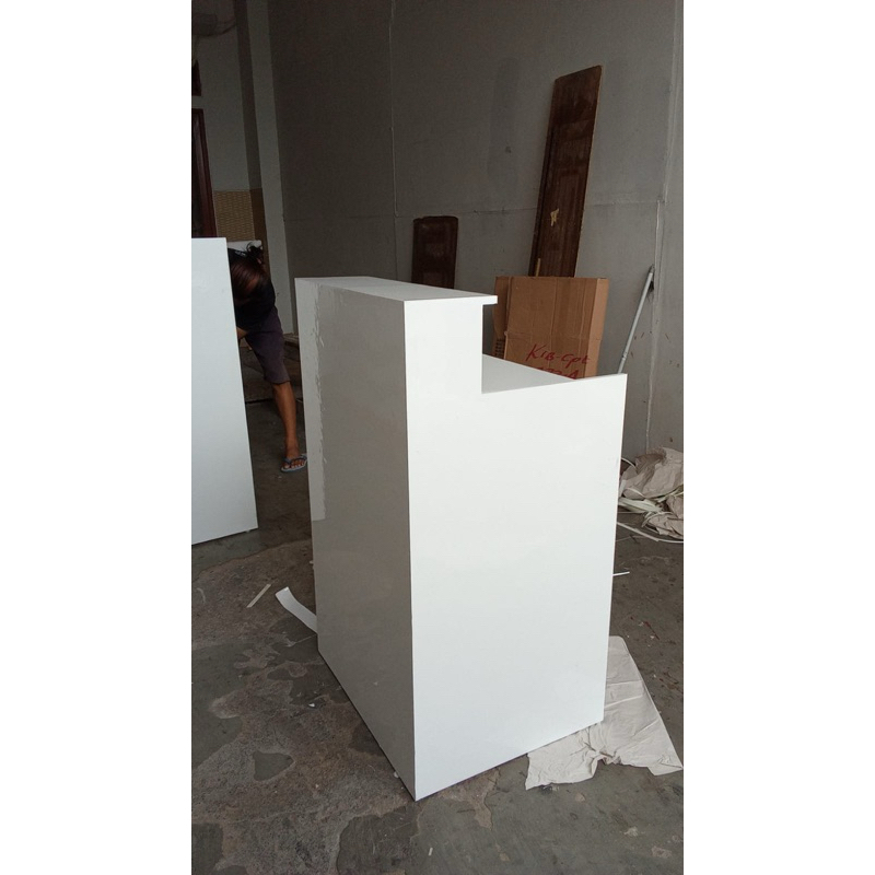 meja kasir mini | 60x60x100cm