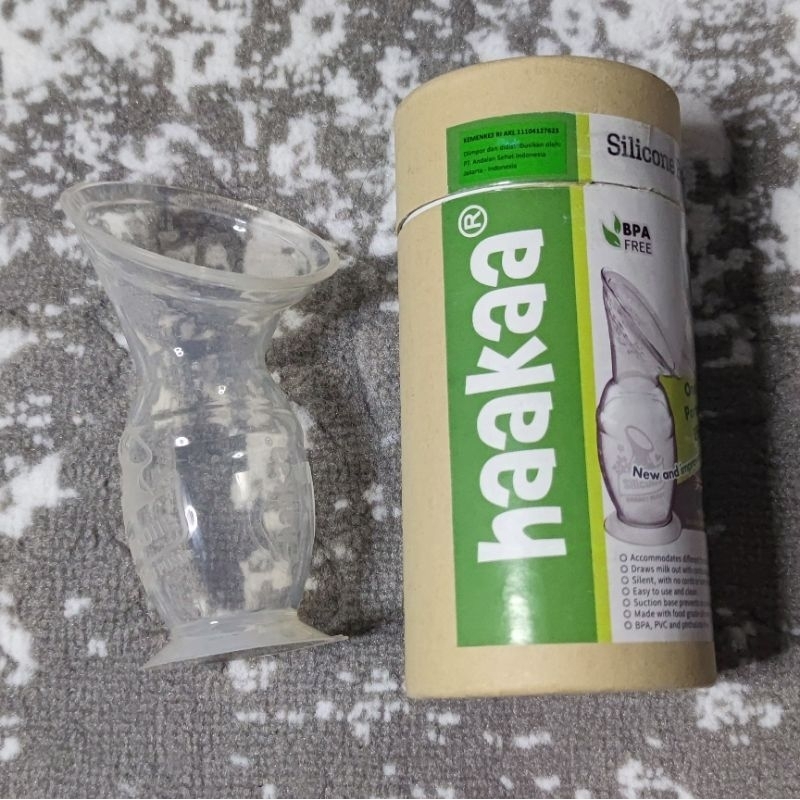 PRELOVED ORIGINAL HAAKAA SILICONE BREAST PUMP GEN 2