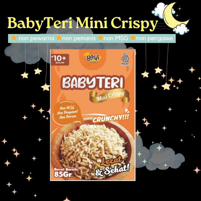 

Abon Babyteri Mini Crispy Makanan Anak Usia 10 Bulan Keatas Halal Sehat Bergizi MPASI Non MSG Non Pengawet Non Pewarna Snack Anak Abon Kering Cemilan Sehat - Food, Makanan Bayi makanan Anak , Kids