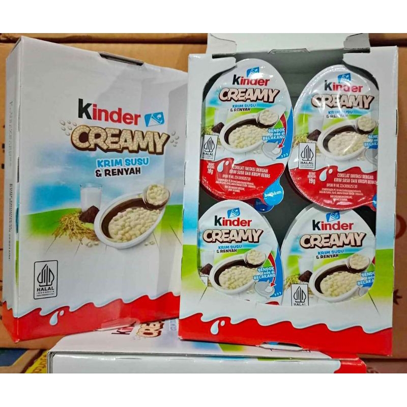 

kinder creamy box termurah