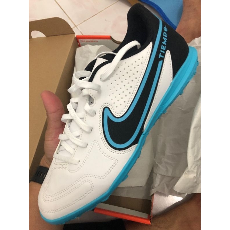 Sepatu Futsal Nike Tiempo Legend 9 Club TF - Baltic Blue